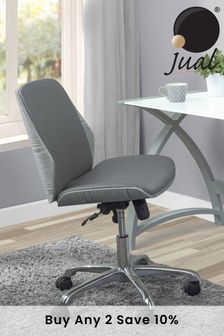 Universal Grey Swivel Chair By Jual
