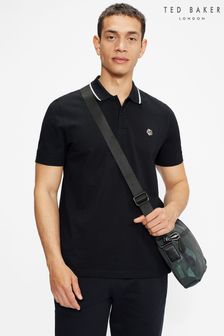 Ted Baker Grey Camdn Short Sleeve Polo Shirt (M24461) | £65