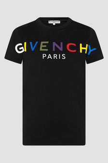 Givenchy Kids Boys Black T-Shirt