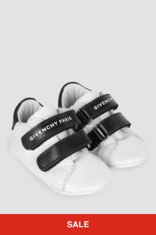 Givenchy Kids Baby White Trainers