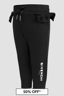 Givenchy Kids Baby Girls Black Joggers
