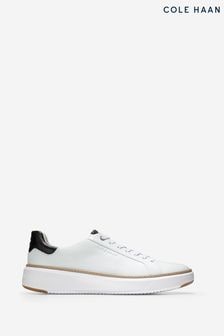 Cole Haan White Grandpro Topspin Sneakers