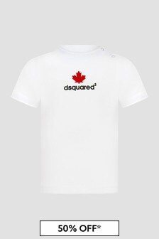 Dsquared2 Kids Baby Boys White T-Shirt