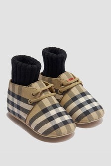 Burberry Kids Baby Beige Shoes