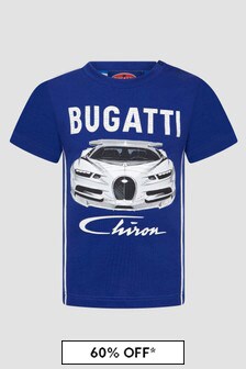 Bugatti Baby Boys Blue T-Shirt