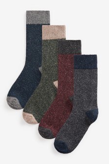 Wool Socks 4 Pack