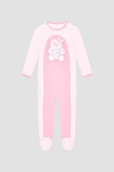Guess Baby Pink Sleepsuit