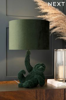 Green Sammy Sloth Table Lamp