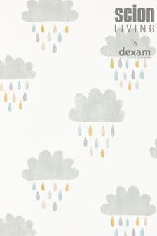 Scion Grey April Showers Children's Wallpaper