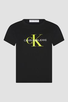 Calvin Klein Jeans Kids Black T-Shirt