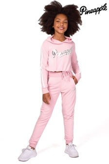 Pineapple Girls Exclusive Pink Tracksuit Set