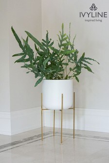 Ivyline Gold Luso Plant Stand (M31014) | £32