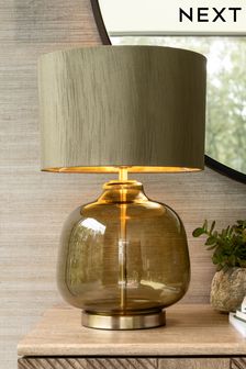 Green Connor Medium Table Lamp (M31229) | £50