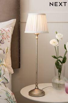Brass Annecy Candlestick Table Lamp