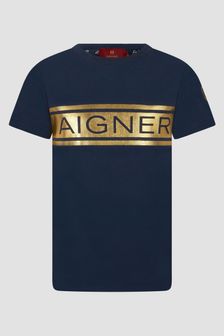 Aigner Boys Navy T-Shirt
