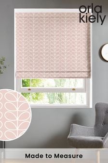 Orla Kiely Pink Linear Stem Made To Measure Roman Blind (M32051) | £75