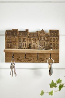 Brown New Home Wall Mounted Hooks (M32714) | £12