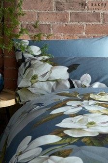 Navy Opal Floral Pillowcases
