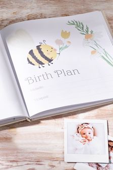 Pink Born In 2022 Baby Book