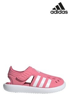 adidas Junior Pink Adilette Sandals