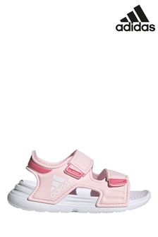adidas Girls Pink Adilette Infant Sandals