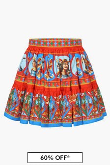 Dolce & Gabbana Kids Girls Multi Skirt