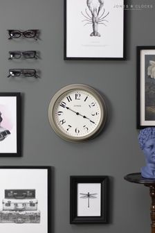 Jones Clocks Grey Venetian Wall Clock