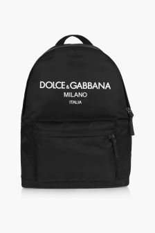 Dolce & Gabbana Kids Boys Black Bag