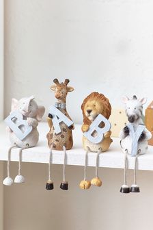 Multi Baby Animal Letters Ornament