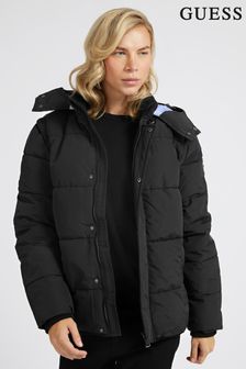 Guess Black 2-In-1 Transformable Down Proof Jacket (M36429) | £215