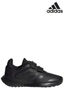 Strappy Black Tensaur Run Youth & Junior Lace and Strap Trainers (M36503) | £28