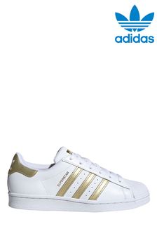 adidas Originals White Superstar Trainers (M37487) | £80