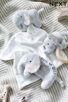 I'm New Here Elephant Baby Comforter (M37765) | £14.50