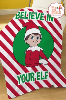 Kids The Elf on the Shelf Believe In Your Elf Coral Blanket