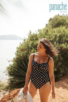 Panache Blue Swim Anya Riva Spot Swimsuit (M38130) | £56