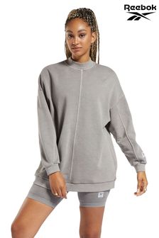 Reebok Womens Grey Crew Neck Sweatshirt