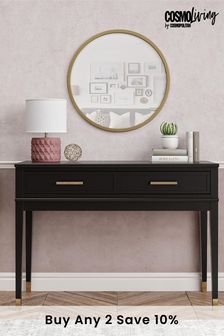 CosmoLiving Black Westerleigh 2 Drawer Console Table (M39518) | £250