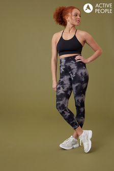 Active People Womens Grey Rapidity Ankle Leggings (M39682) | £50