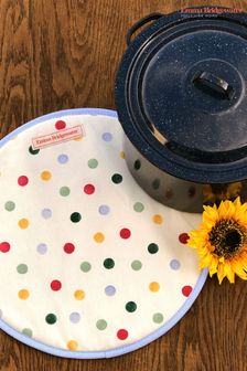 Emma Bridgewater Cream Polka Dot Hob Cover