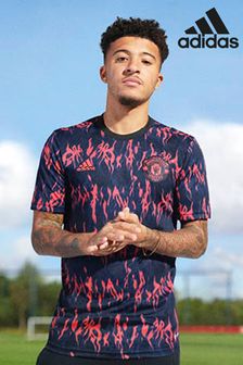 adidas Manchester United Black T-Shirt