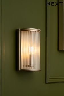 Brass Hertford Outdoor And Indoor (Including Bathroom) Wall Light (M40763) | £45