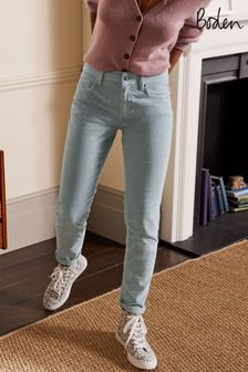 Boden Grey Cord Girlfriend Jeans