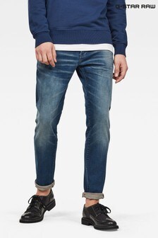 G-Star Blue 3301 Slim Joane R Stretch Jeans (M41384) | £90