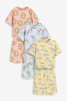 3 Pack Short Pyjamas (9mths-8yrs)