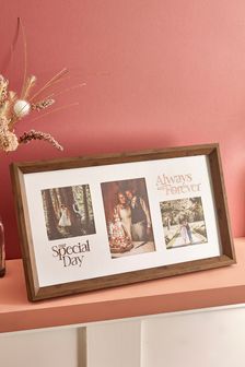 Brown Always & Forever Multi Collage Picture Frame