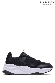 next womens black trainers