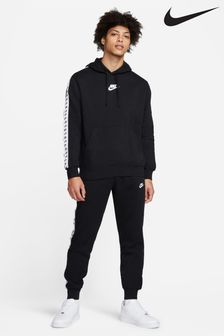 nike mens tracksuit black