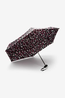 Coloured Spot Compact Umbrella