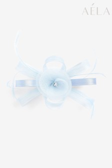 Aela Pastel Blue Flower Hair Clip