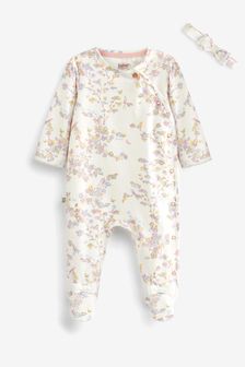 ted baker letter sleepsuit